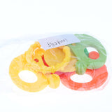 Maxbell Baby Teether Toy Teething Pacifier Chew Rings for Infant Toddler   Style - 1