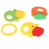 Maxbell Baby Teether Toy Teething Pacifier Chew Rings for Infant Toddler   Style - 1
