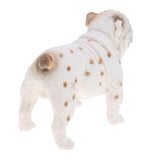 Maxbell Plastic Animal Model Figurine Kids Toy Gift Home Decor White British