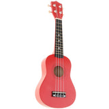Maxbell Maxbell 21 Inch 4 String Beginners Ukulele Hawaii Guitar Musical Instruments Red