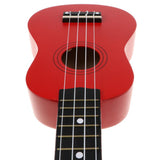 Maxbell Maxbell 21 Inch 4 String Beginners Ukulele Hawaii Guitar Musical Instruments Red