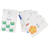 Maxbell Baby Early Learning Toy Handwriting Cognition Cards Pencil Set - Numbers