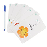 Maxbell Baby Early Learning Toy Handwriting Cognition Cards Pencil Set - Numbers