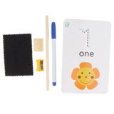 Maxbell Baby Early Learning Toy Handwriting Cognition Cards Pencil Set - Numbers