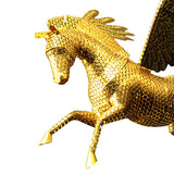 Maxbell 3D Metal Jigsaw Puzzle Model Building Toy Pegasus Statue Golden