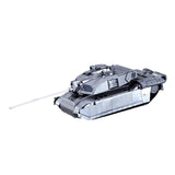 Maxbell Maxbell 3D Metal Jigsaw Puzzle Building Toy - 1/54 British Challenger 2 Main Battle Tank Armored Army Vehicle Car Figure Model Home Decor