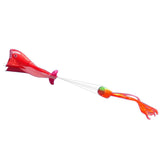Maxbell Red Dolphin Frameless Soft Parafoil Kite for Kids & Adults Park Beach Play