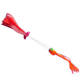 Maxbell Red Dolphin Frameless Soft Parafoil Kite for Kids & Adults Park Beach Play