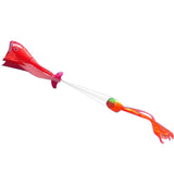 Maxbell Red Dolphin Frameless Soft Parafoil Kite for Kids & Adults Park Beach Play