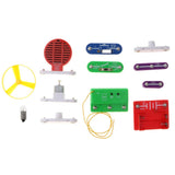 Maxbell Electronic Circuits DIY Blocks Kids Physics Educational Discovery Kit W-39