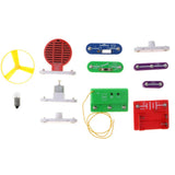 Maxbell Electronic Circuits DIY Blocks Kids Physics Educational Discovery Kit W-39