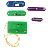 Maxbell Electronic Circuits DIY Blocks Kids Physics Educational Discovery Kit W-39