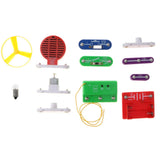 Maxbell Electronic Circuits DIY Blocks Kids Physics Educational Discovery Kit W-39