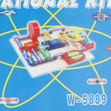 Maxbell Maxbell W-5889 Electronics Exploration Kit DIY Building Blocks Kids Science Learning Toy | 5889 Projects | English Manual | 44 Pieces |