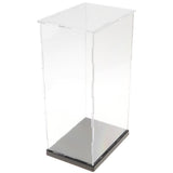 Maxbell 14x19x34cm Transparent Display Show Case With Black Base For Figures Model - Aladdin Shoppers