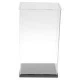 Maxbell 14x19x34cm Transparent Display Show Case With Black Base For Figures Model - Aladdin Shoppers