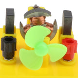 2pcs Kids Mini Motor Model Toy Fan Educational Physics Kits Preschool Toy