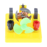 2pcs Kids Mini Motor Model Toy Fan Educational Physics Kits Preschool Toy