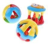 Maxbell 3 Pieces Baby Toddler Grasping Handbells Clutching Toy Early Educational Toy