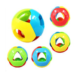 Maxbell 3 Pieces Baby Toddler Grasping Handbells Clutching Toy Early Educational Toy