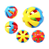 Maxbell 3 Pieces Baby Toddler Grasping Handbells Clutching Toy Early Educational Toy