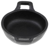 Maxbell Kids Pretend Play Metal Iron Double Ear Pan Kitchen Kitchenware Cooking Toys