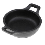 Maxbell Kids Pretend Play Metal Iron Double Ear Pan Kitchen Kitchenware Cooking Toys