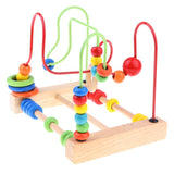 Maxbell Maxbell Wooden Beads Maze Around Circle Bead Toy Kids Montessori Developmental Toy