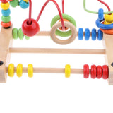 Maxbell Maxbell Wooden Beads Maze Around Circle Bead Toy Kids Montessori Developmental Toy