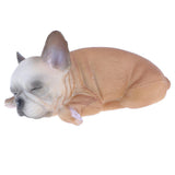 Maxbell 2pcs Sleeping Animal Model Figure Toys Figurine Home Decor French