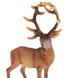 Maxbell Realistic Elk Deer Wild Animal Model Figurine Kids Toy Gift Home Decor