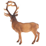 Maxbell Realistic Elk Deer Wild Animal Model Figurine Kids Toy Gift Home Decor