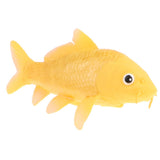 Maxbell Maxbell Realistic 6 Inch Golden Cyprinus Carpio Aquatic Animal Model Figurines Action Figure Toy for Kids, Nature Educational Toy