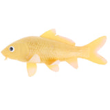 Maxbell Maxbell Realistic 6 Inch Golden Cyprinus Carpio Aquatic Animal Model Figurines Action Figure Toy for Kids, Nature Educational Toy