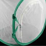 Maxbell Pop Up Butterfly Habitat Terrarium Insect Cage Mesh 30x30x30cm White
