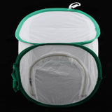 Maxbell Pop Up Butterfly Habitat Terrarium Insect Cage Mesh 30x30x30cm White