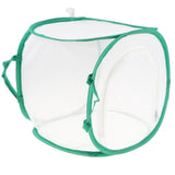 Maxbell Pop Up Butterfly Habitat Terrarium Insect Cage Mesh 30x30x30cm White