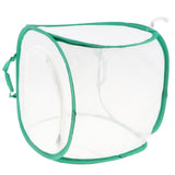Maxbell Pop Up Butterfly Habitat Terrarium Insect Cage Mesh 30x30x30cm White