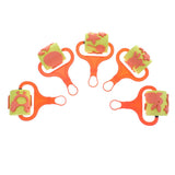 Maxbell 5pcs Farm Themed Foam Paint Rollers Painting Tools for Kids DIY Art Craft
