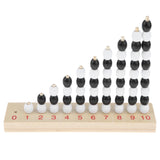 Maxbell Montessori Mathematics Material Toy - Odd & Even Numbers Learning Toy