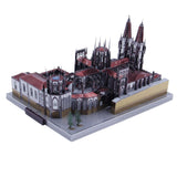 Maxbell 229 Pieces 3D Metal Art Sculpture Model Assembly Kits - Burgos Cathedral - Aladdin Shoppers