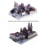 Maxbell 229 Pieces 3D Metal Art Sculpture Model Assembly Kits - Burgos Cathedral - Aladdin Shoppers