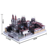 Maxbell 229 Pieces 3D Metal Art Sculpture Model Assembly Kits - Burgos Cathedral - Aladdin Shoppers