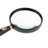 Maxbell Maxbell Magnification 5X Reading Magnifier Jewelry Loupe Magnifying Glass 90mm  Science Nature Toy