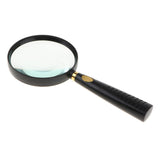 Maxbell Maxbell Magnification 5X Reading Magnifier Jewelry Loupe Magnifying Glass 90mm  Science Nature Toy