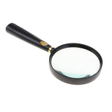 Maxbell Maxbell Magnification 5X Reading Magnifier Jewelry Loupe Magnifying Glass 90mm  Science Nature Toy