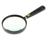 Maxbell Maxbell Magnification 5X Reading Magnifier Jewelry Loupe Magnifying Glass 90mm  Science Nature Toy