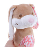 Maxbell Cartoon Stuffed Animal Baby Infant Soft Plush Hand Rattle Toy Gift - Rabbit