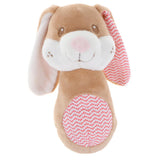 Maxbell Cartoon Stuffed Animal Baby Infant Soft Plush Hand Rattle Toy Gift - Rabbit