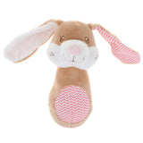Maxbell Cartoon Stuffed Animal Baby Infant Soft Plush Hand Rattle Toy Gift - Rabbit